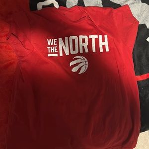 Red Raps “We the north” T-shirt.